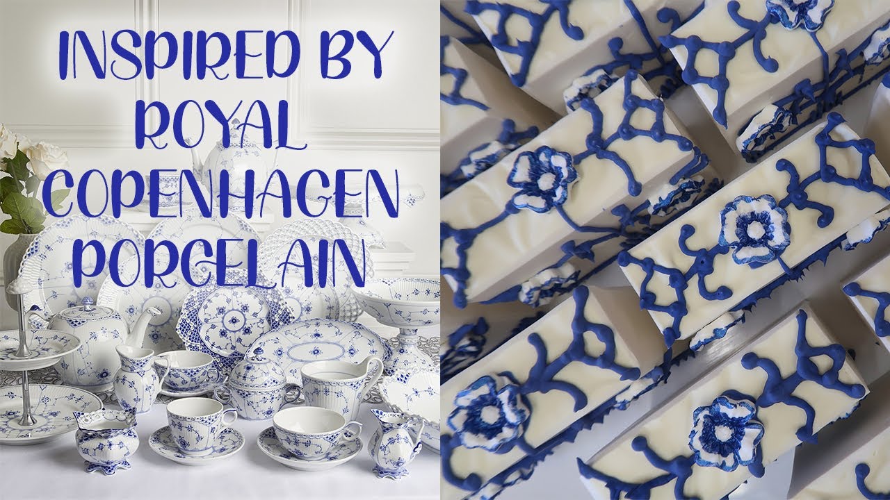 Inspired by Royal Copenhagen Porcelain | Soap Making