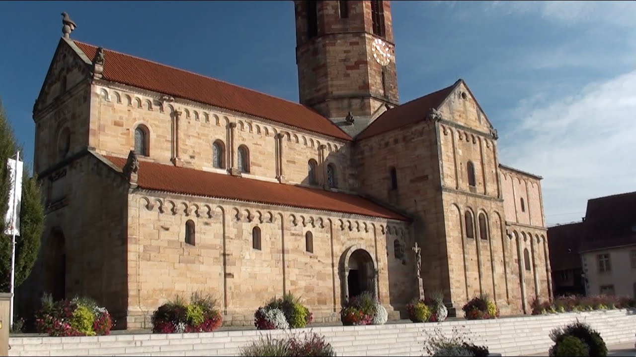 L'église romane St Pierre & Paul de Rosheim