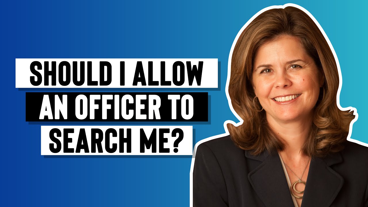 Should I allow an officer to search me?