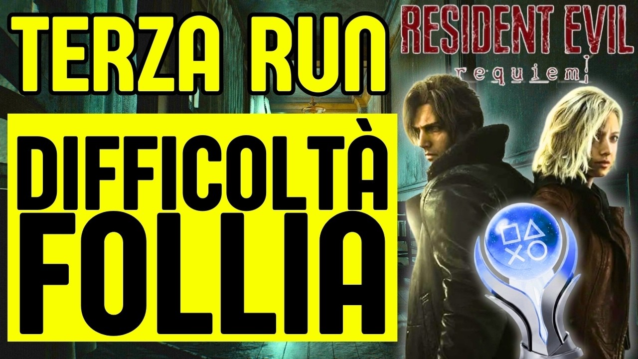 12. Trofeo di Platino e Difficolt&agrave; Follia Resident Evil Requiem