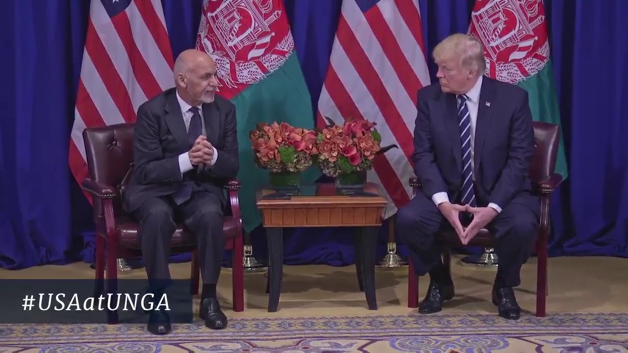 Bilateral Meeting between President Trump and President Ghani