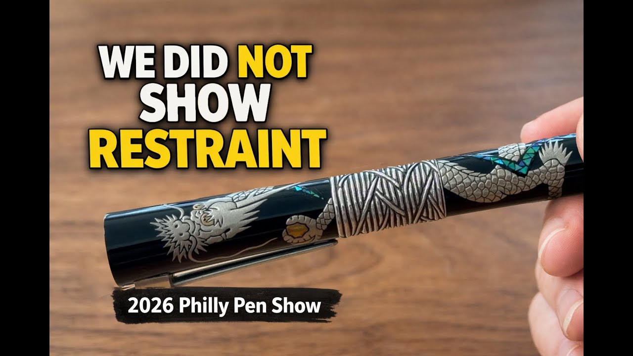 We Did Not Show Restraint | Philly Pen Show 2026 Haul