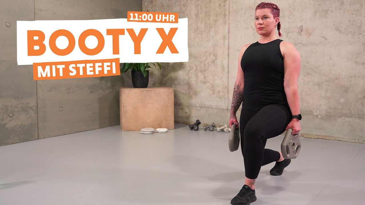 booty x mit Steffi | FitX-Kurse für zu Hause | classx at home