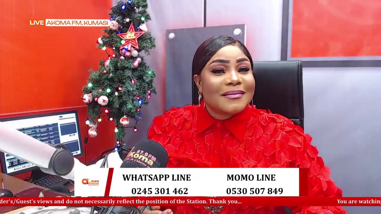 LIVE: Akoma Mu Nsem with Maa Akos || 22nd December, 2025