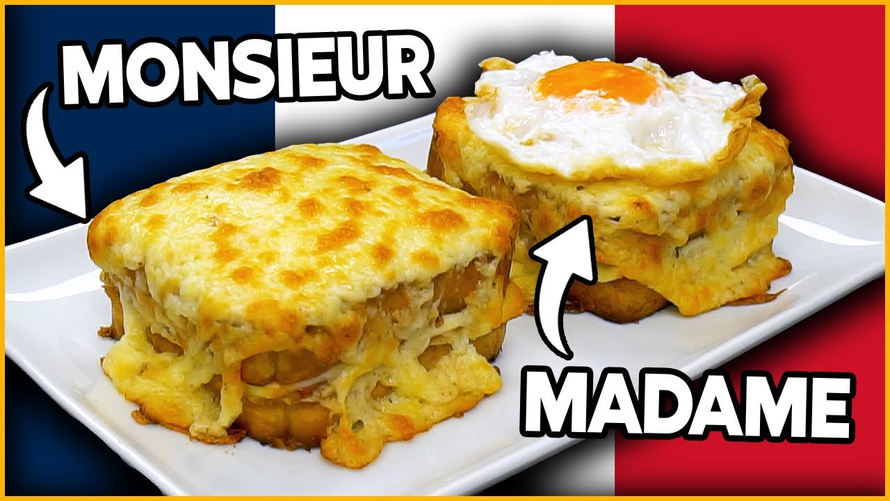 La auténtica receta del CROQUE MONSIEUR (y madame), un sándwich con MUCHO QUESO