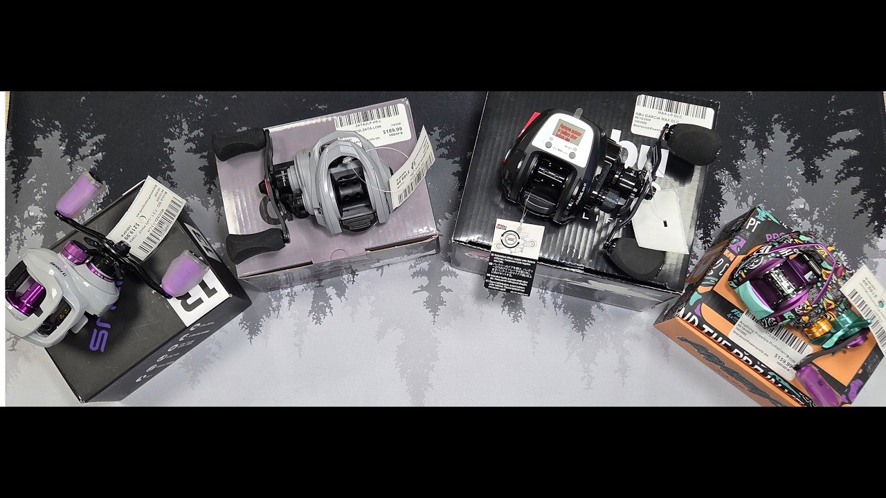 Exploring different casting reels, part 3