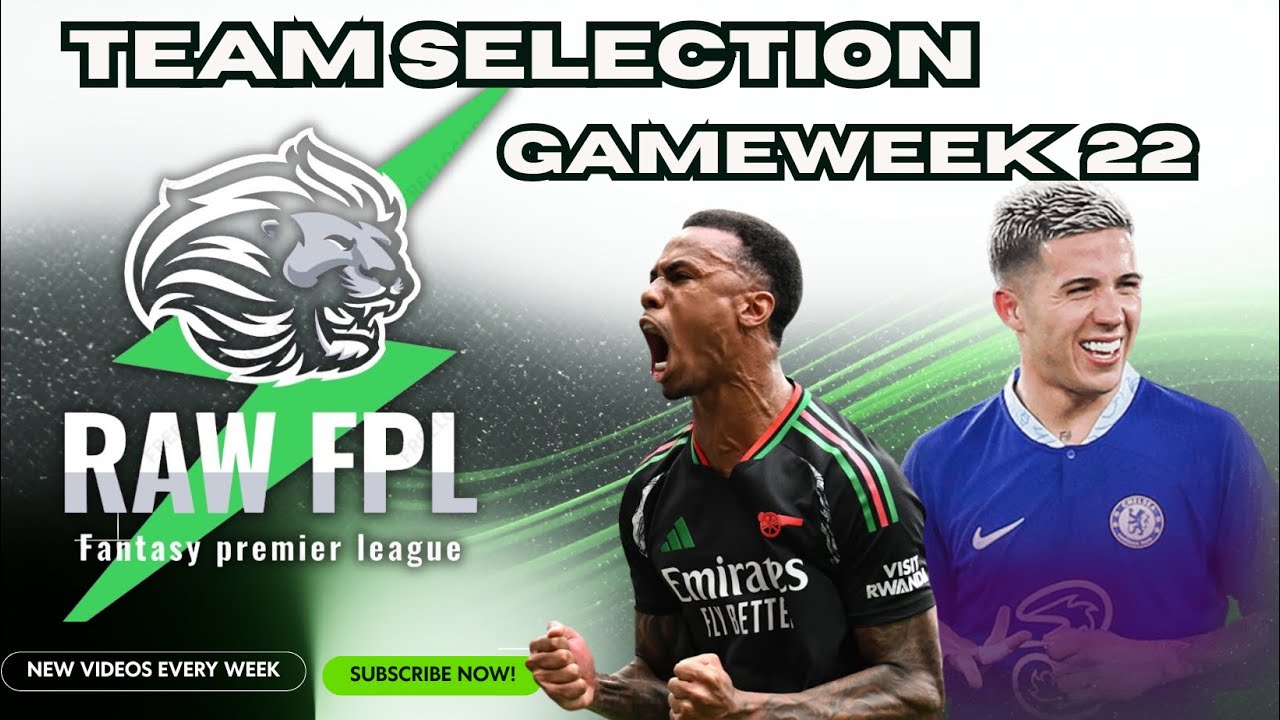 FPL - GAMEWEEK 22 TEAM SELECTION 🔥 4FTs🔥 GABRIEL & ENZO IN?? TRANSFER PLANS - FANTASY FOOTBALL 25/26