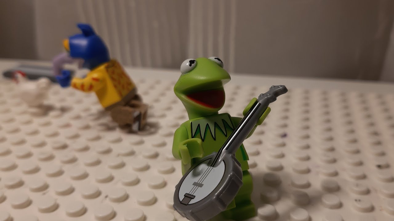 Kermit the frog in Lego