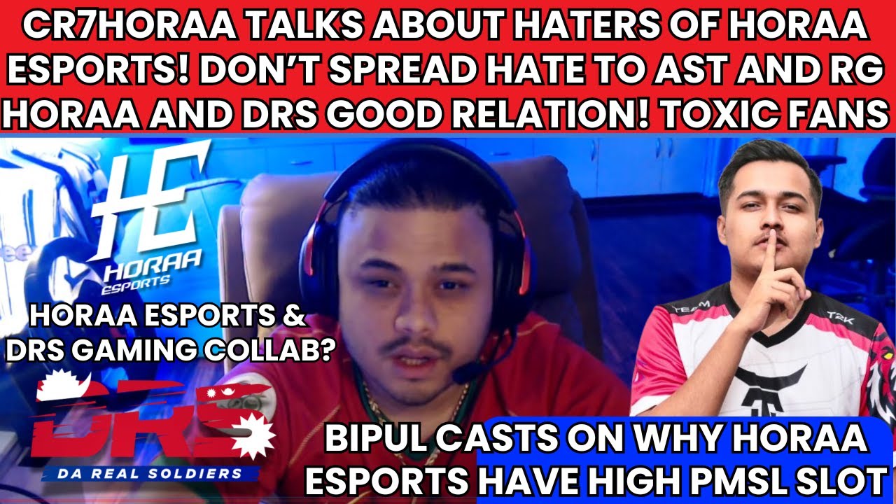 @cr7horaaYT TALKS ABOUT HATERS! DON'T HATE RG & AST! BIPUL ON WHY HORAA HAVE HIGH CHANCE FOR SL SLOT