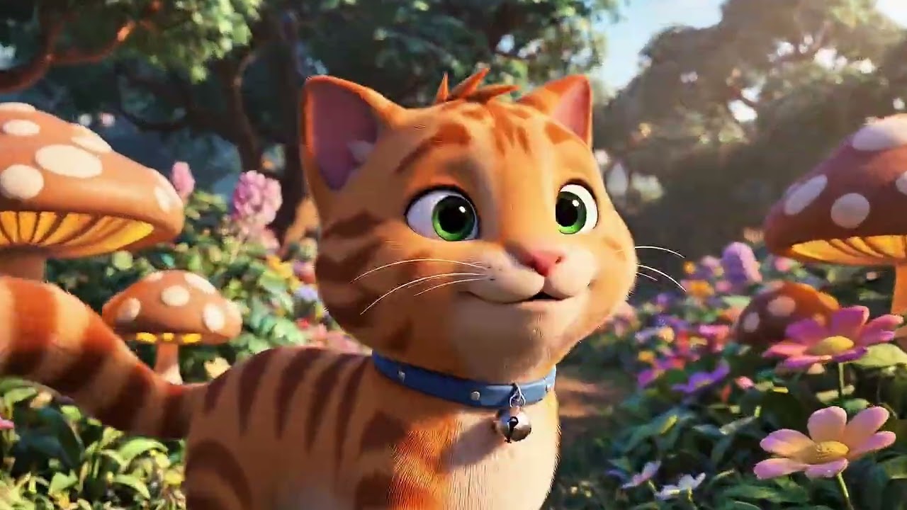A Day in the Life of an Orange Cat”