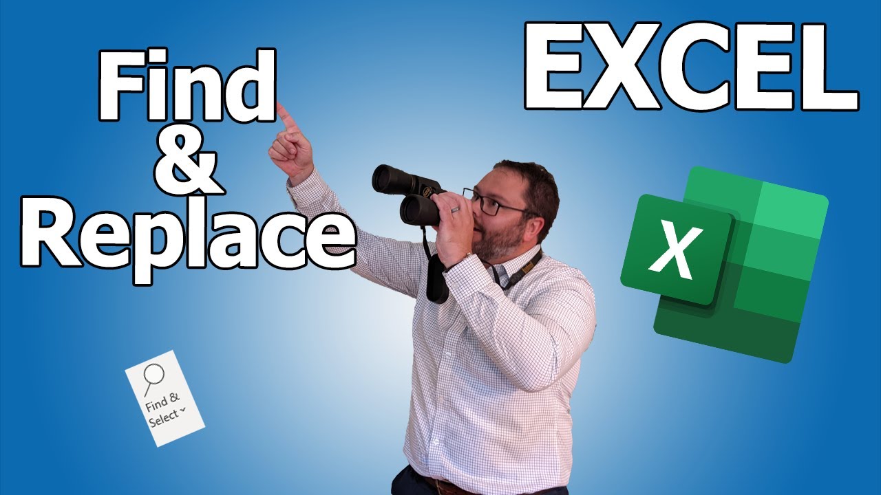 How to Find & Replace data in Excel