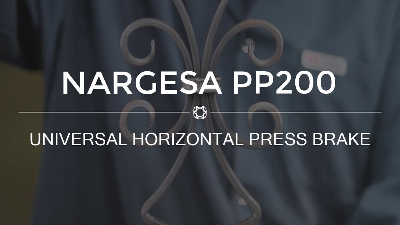 Nargesa PP200 - Horizontal Press Brake - Bend | Flare | Form | Fold | Cut- Quantum Machinery Group