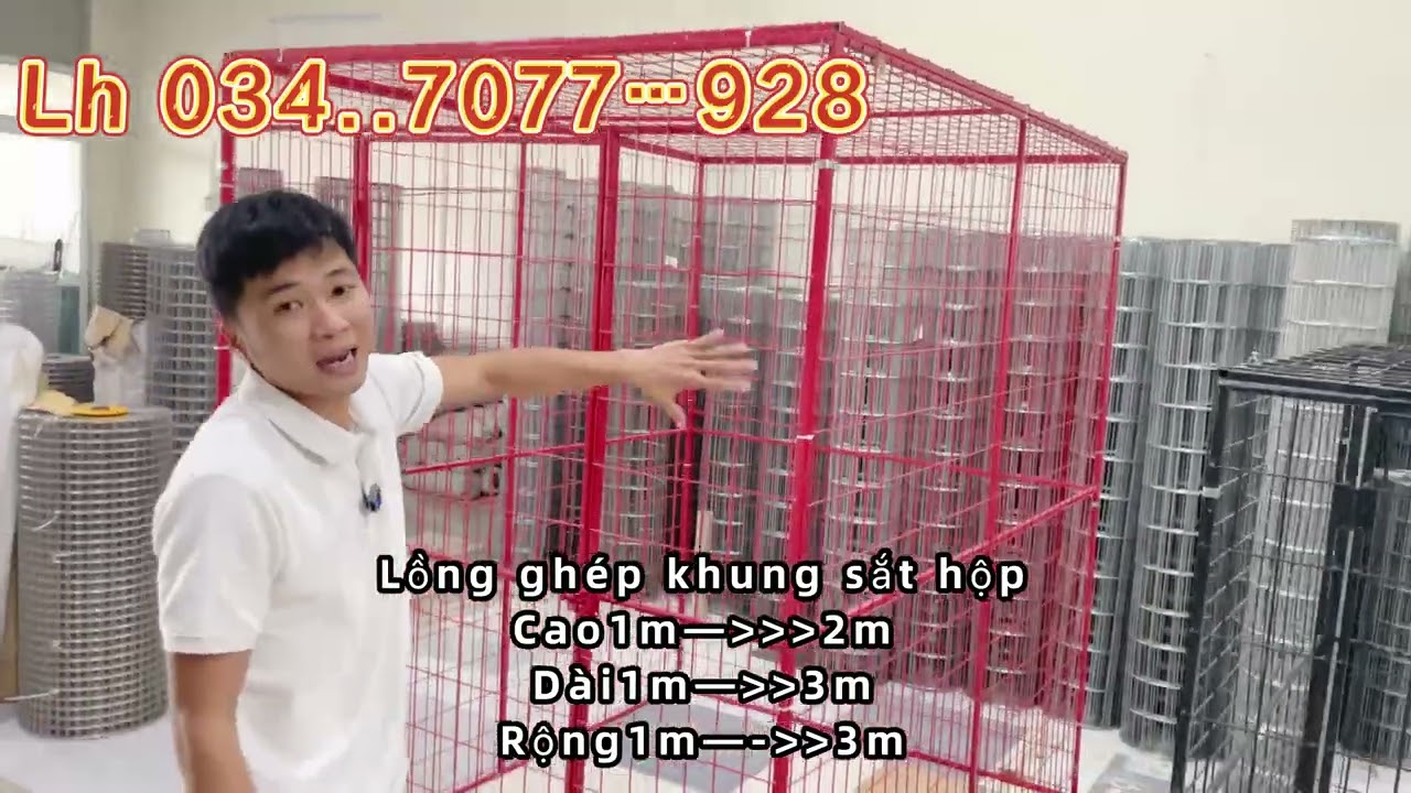 Mẫu Lồng Nhốt Gà Cá Thể Tiện Lợi: Đảm Bảo Không Gian Sống Tốt Nhất