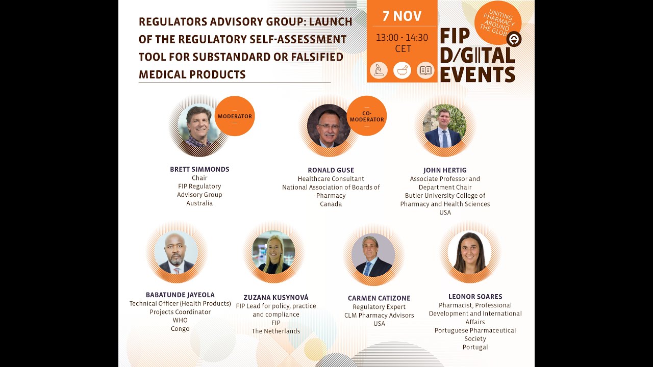 Launch of the Regulatory Self-Assessment Tool for Substandard or Falsified Medical Products