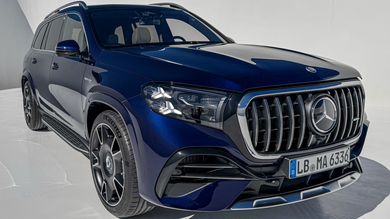 НОВЫЙ Mercedes GLS63 AMG 2027: второй рестайлинг! 🚀 612 л.с.! Обзор интерьера и экстерьера в 4K