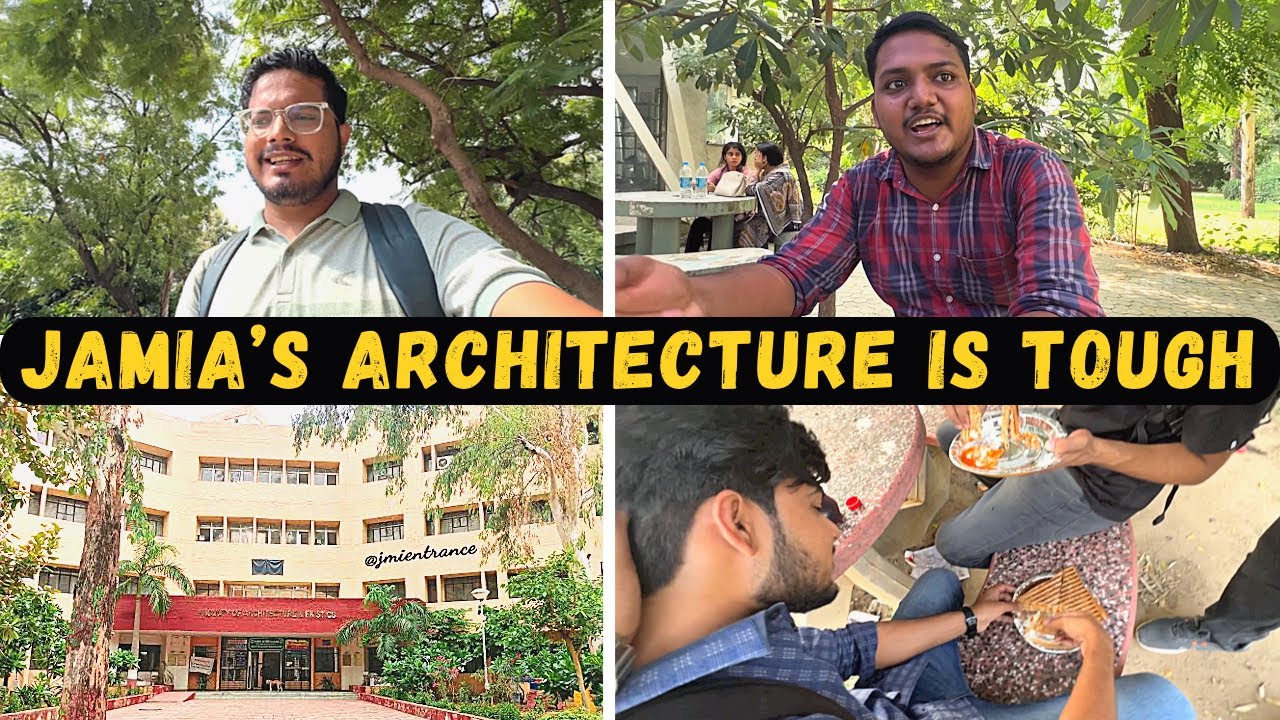 Jamia's B.Arch is really tough | JMI Vlogs