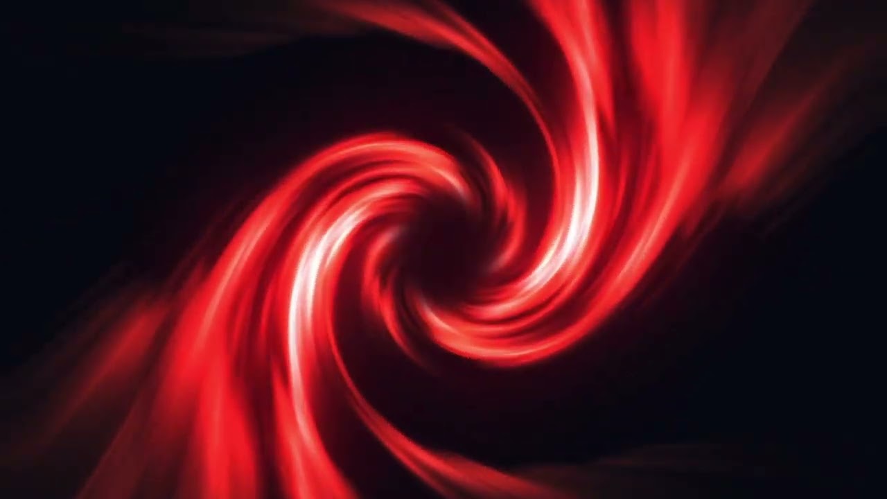Abstract Red and Orange Twirling Background | Screensaver