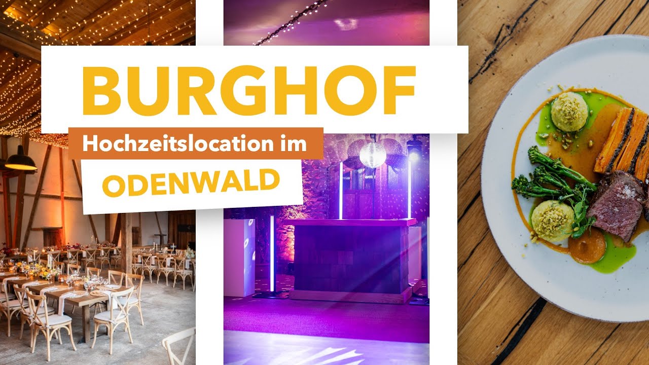 Hochzeitslocation Burghof in Brombachtal | Hochzeits-DJ Odenwald