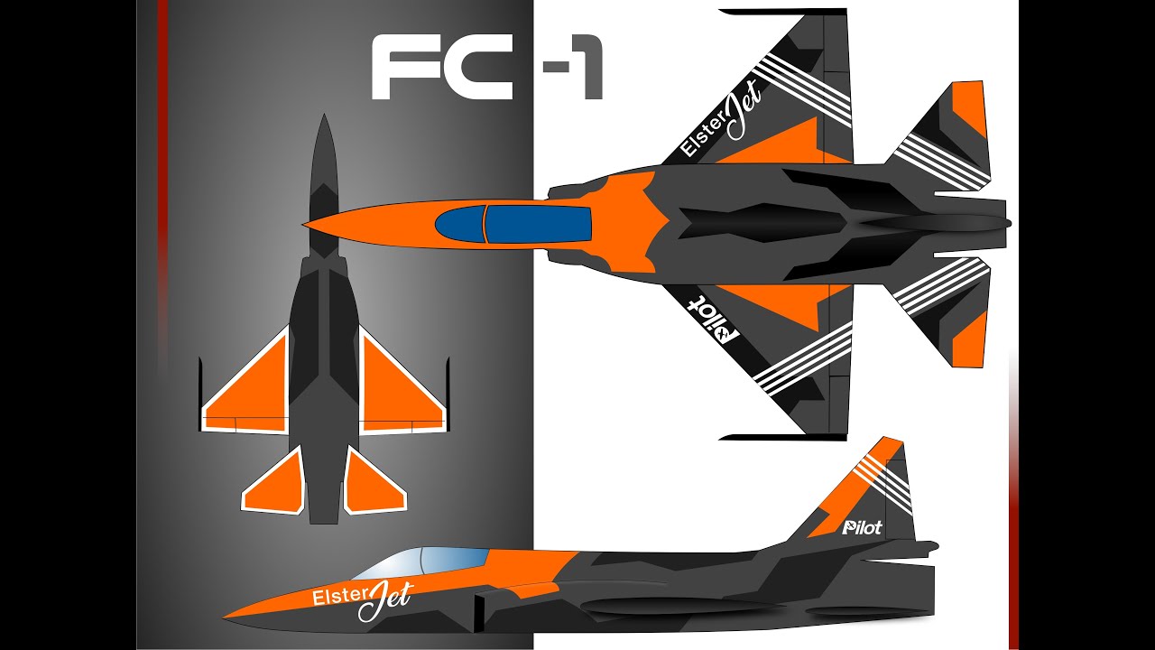 Pilot RC + Elster Jets - The New FC1 designed by Ralph Losemann and Enrico Th&auml;ter