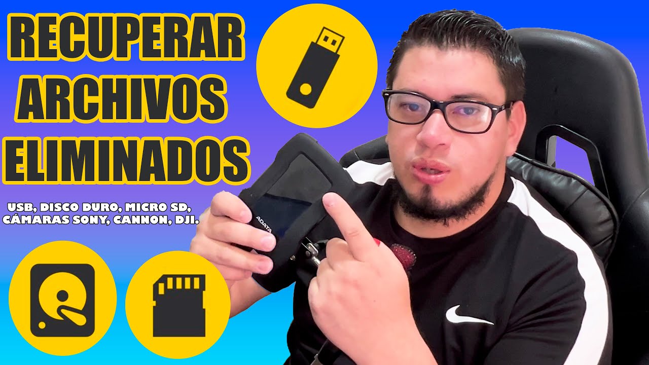 Como Recuperar Archivos Borrados de tu USB o Disco Duro Fácilmente