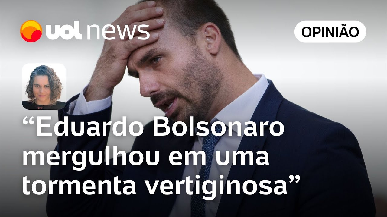 Eduardo Bolsonaro teve mês 'difícil' até cassação de mandato | Mariana Sanches