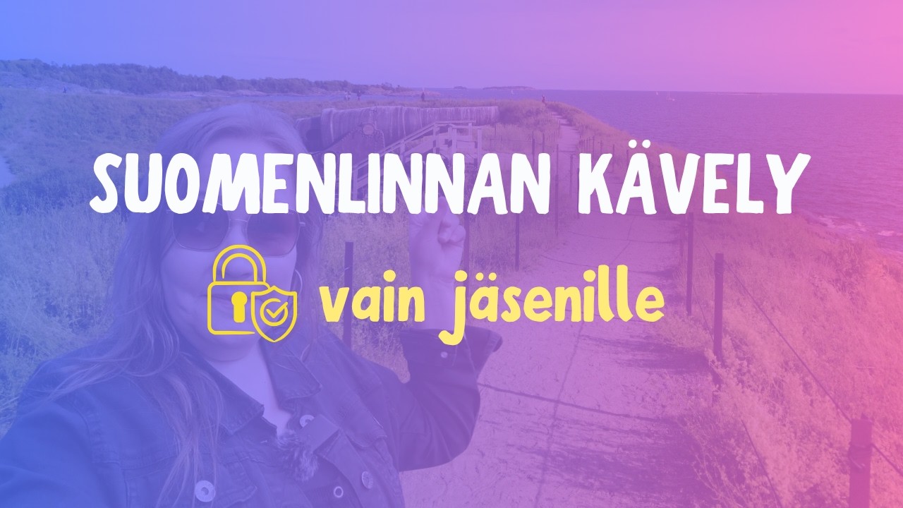 Kävely SUOMENLINNASSA (ilman puhetta)!
