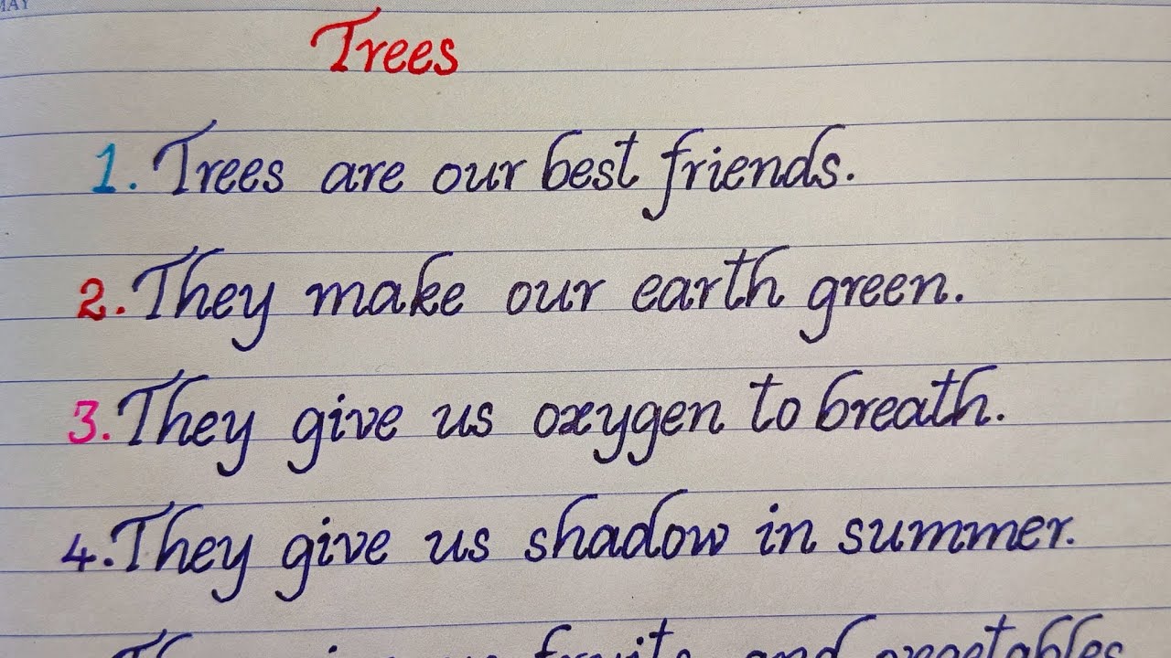 10 easy points on trees #viralvideo #calligraphyhandwriting #shortvideo #calligraphy