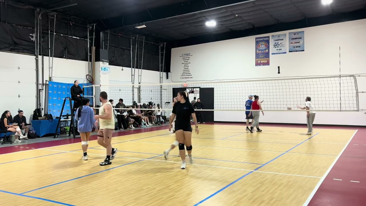 Revco 4s 1st Game, 1st Set