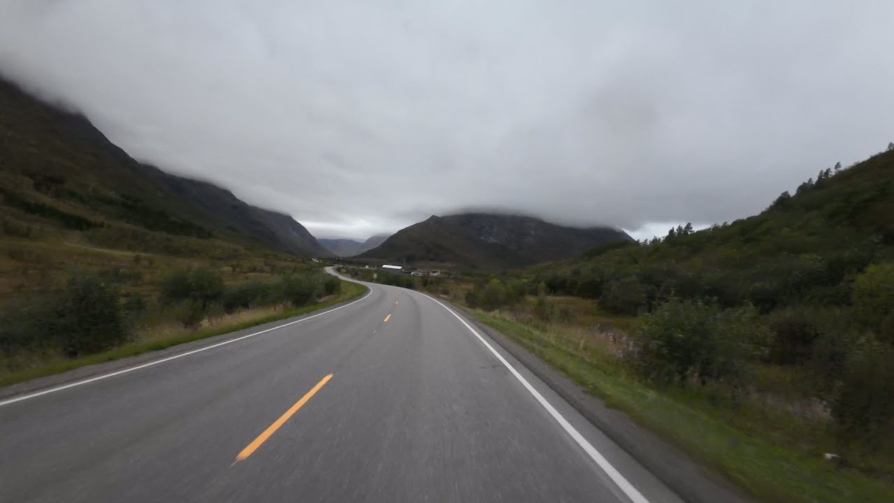 Driving in Norway: Lofoten Islands 4K Part 1/2