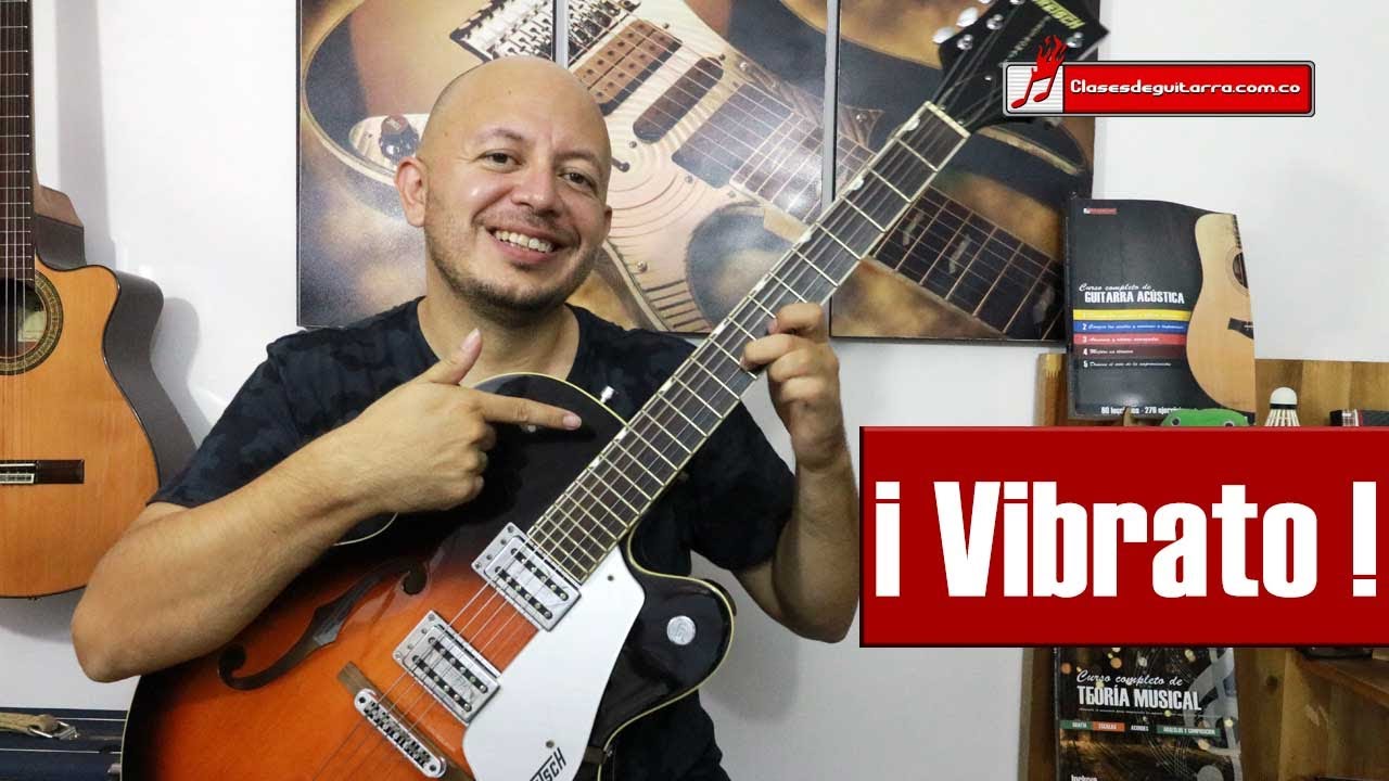 Como hacer vibrato en la guitarra