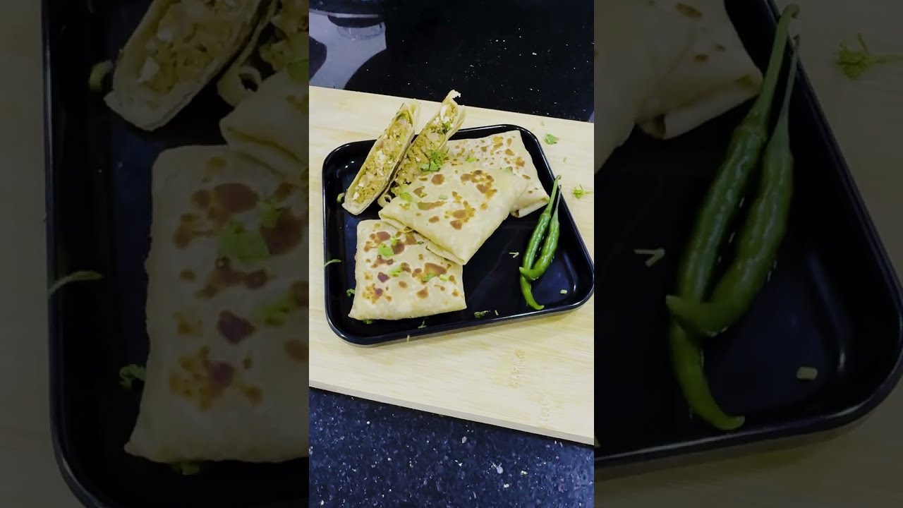Healthy Wrap Recipe | Healthy Paneer Wrap | High Protein Weight Loss Recipe |  Healthy Recipes