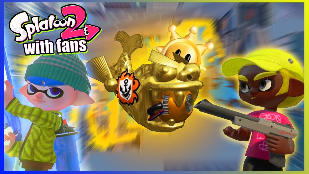 RAINMAKER THIEF (Splatoon 2 Funny Moments with Fans #14)