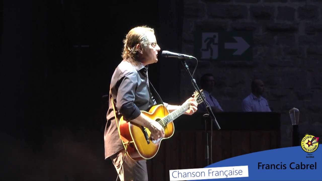 Francis Cabrel au Festival de Carcassonne :