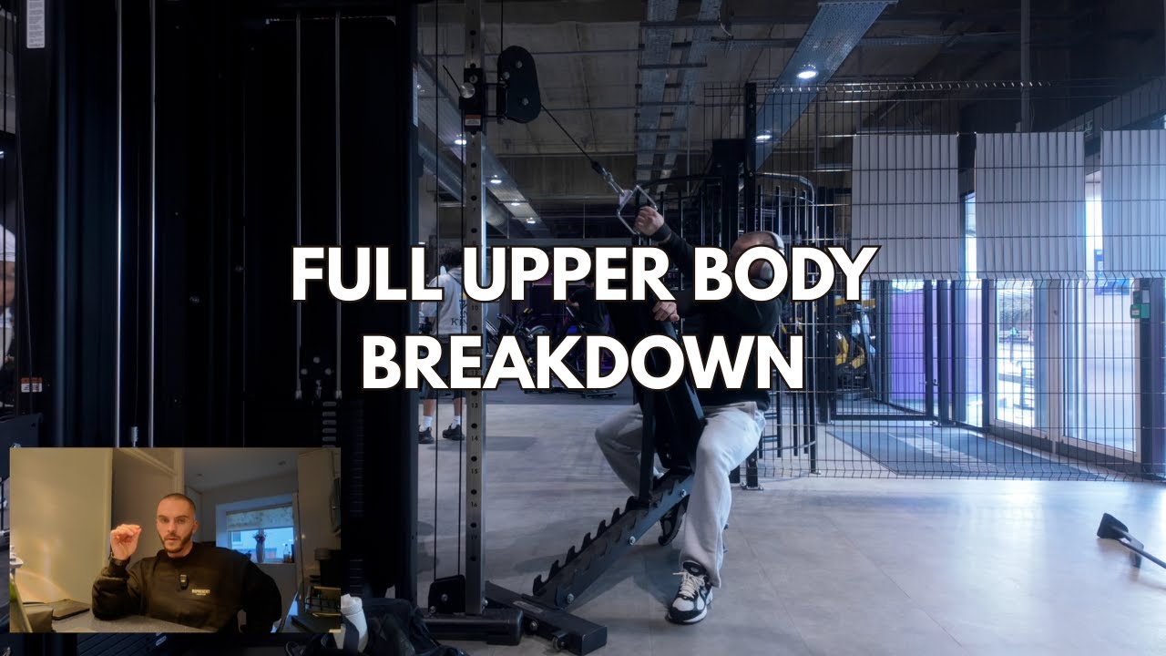 Upper Body Workout With Commentary (Plus What I’m Eating After)