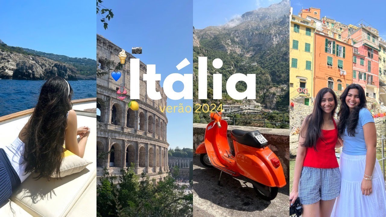 VLOG INCR&Iacute;VEL pela IT&Aacute;LIA 🇮🇹 | Roma, Positano, Capri, Costa Amalfitana, Cinque Terre e Pisa!