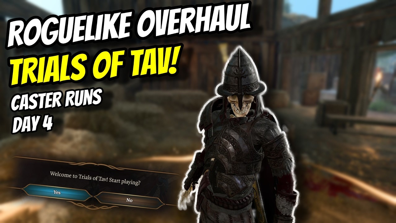 Lonewolf Caster Runs Day 4 Trials of Tav Reloaded The Roguelike Overhaul Mod! - Baldur's Gate 3