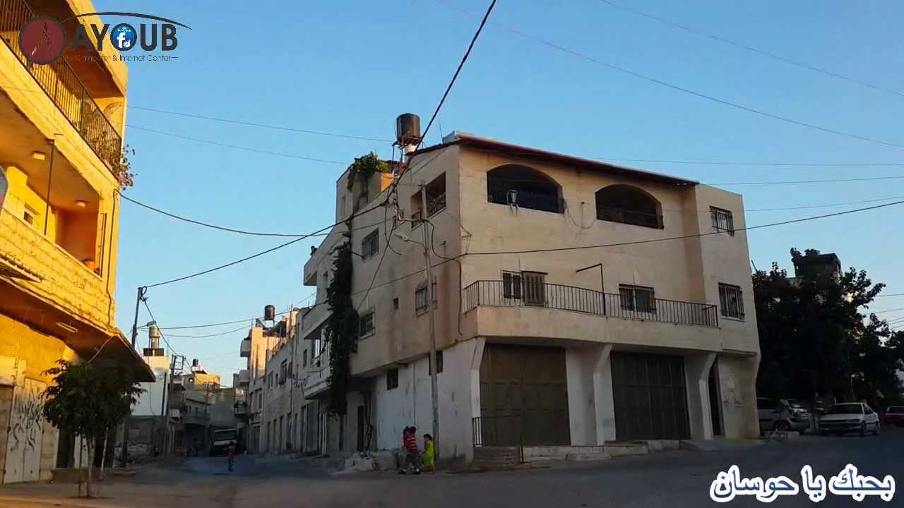 الطريق من العين الى البلد حوسان Country road from the eye to the village of Husan