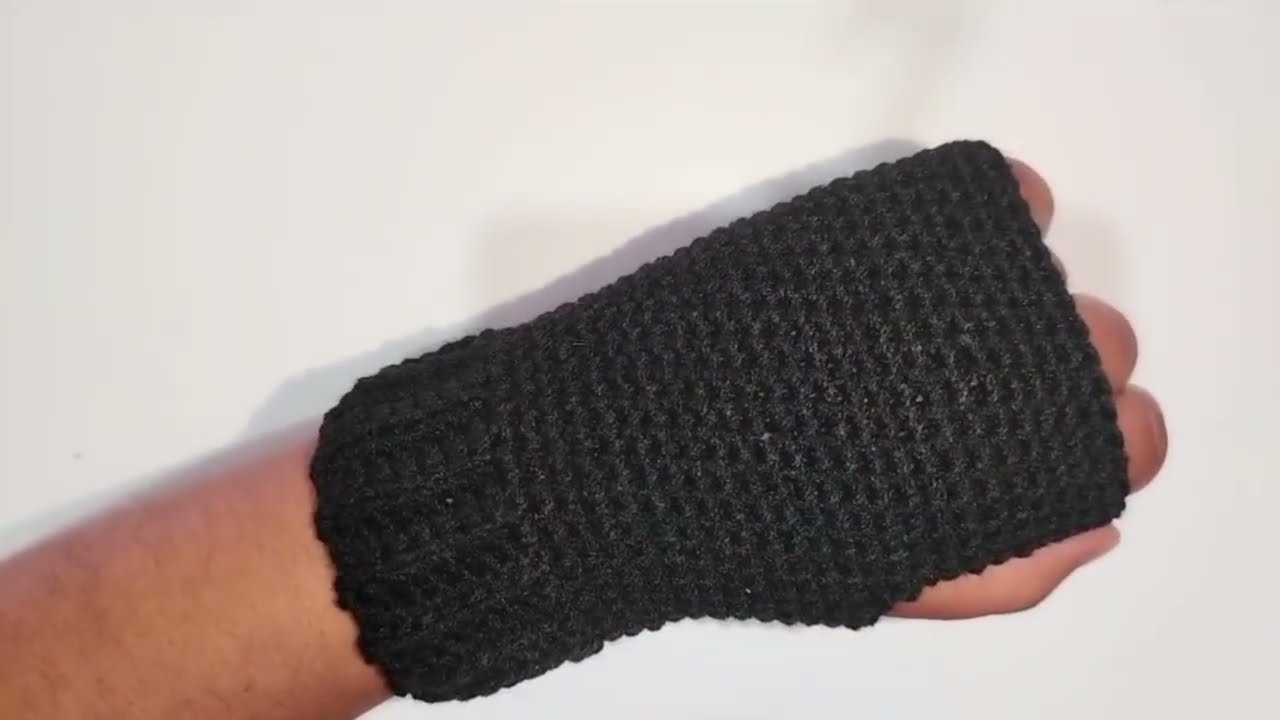 Hermosos mitones a crochet tutorial completo #crochet #tutorial 