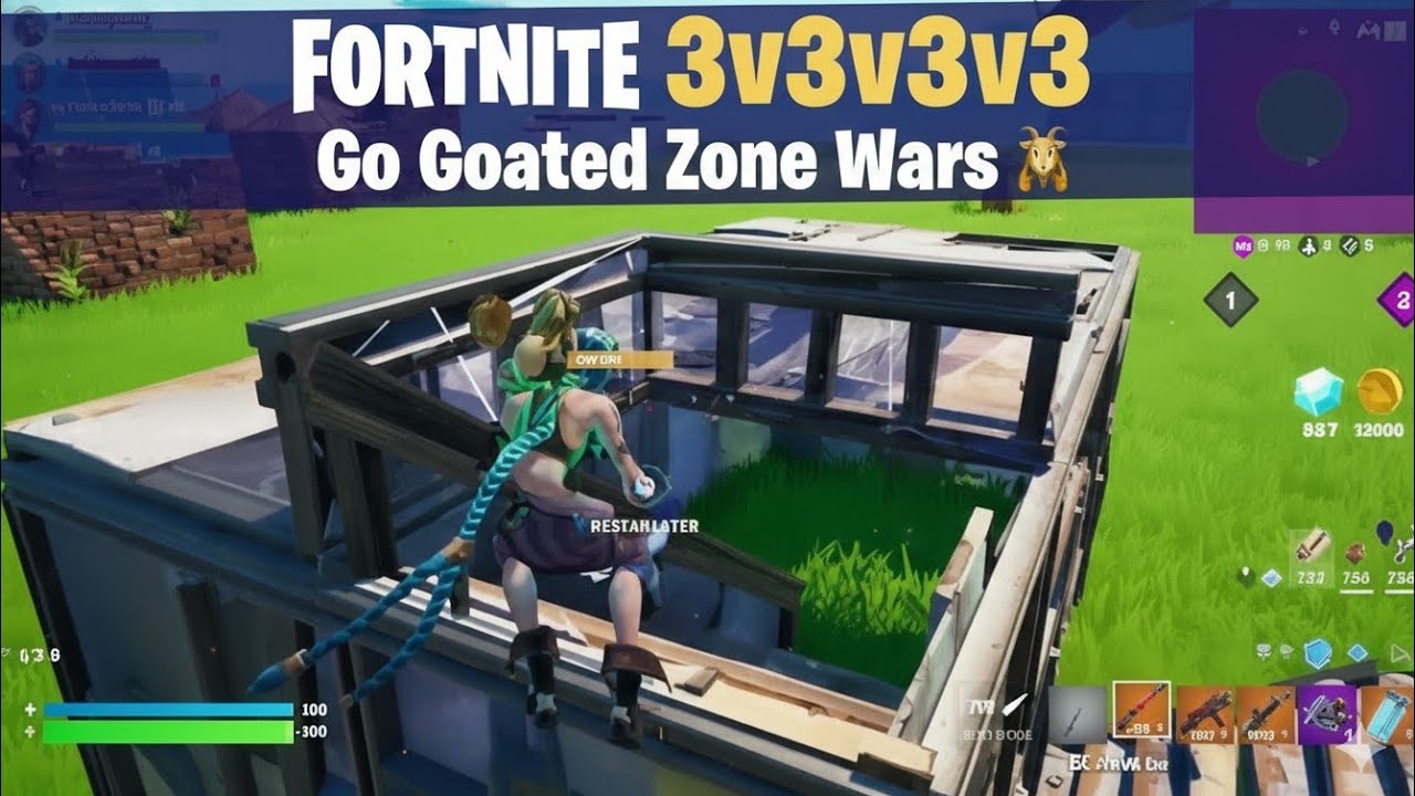 Fortnite 3v3v3v3 Go Goated🐐Zone Wars 