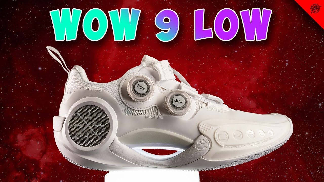Li-Ning WoW 9 INFINITY Low Detailed Look and Review!