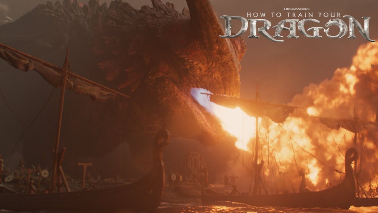 How To Train Your Dragon [2025] - Red Death Screen Time