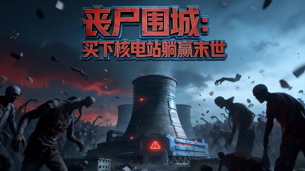 【AI末日回憶錄】《喪屍圍城買下核電站躺贏末世》攜末世記憶重生，他砸兩億改造核電站為堡壘。奪得控屍藥劑，破解危機，終研製解藥終結喪屍浩劫。#ai #末日 #喪屍 #重生 #AI末日回憶錄