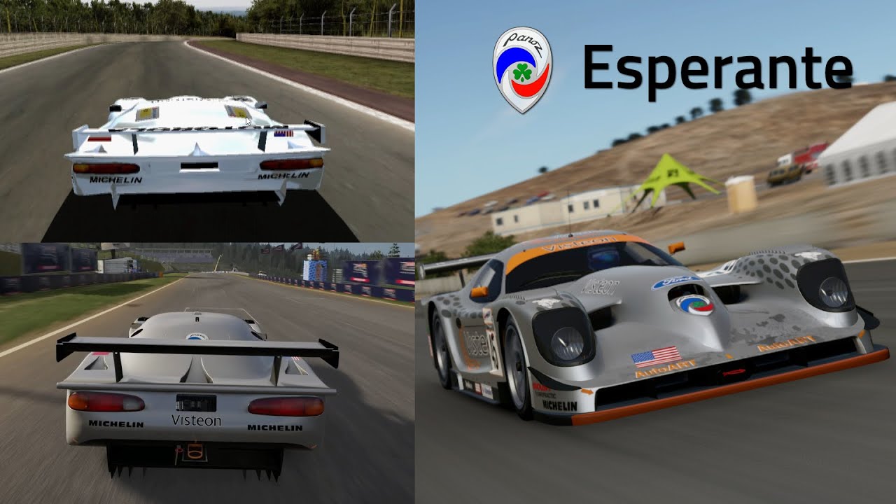 Panoz Esperante GTR-1 in racing games