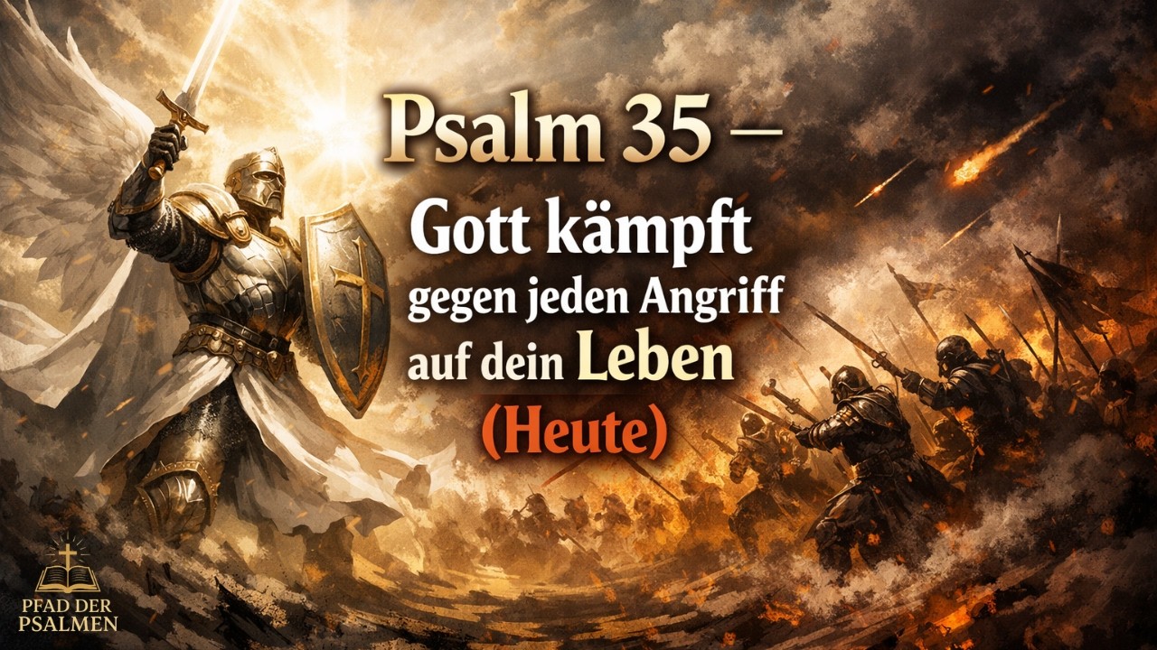 Psalm 35 — Gott kämpft gegen jeden Angriff auf dein Leben (Heute)