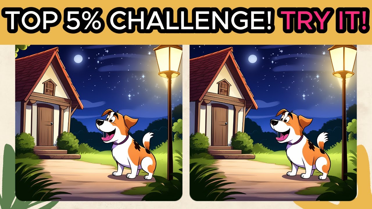 [Spot the Difference] ⚡️60sec.Quick and Enjoyable Brain Puzzle🧩 FindTheDifference81