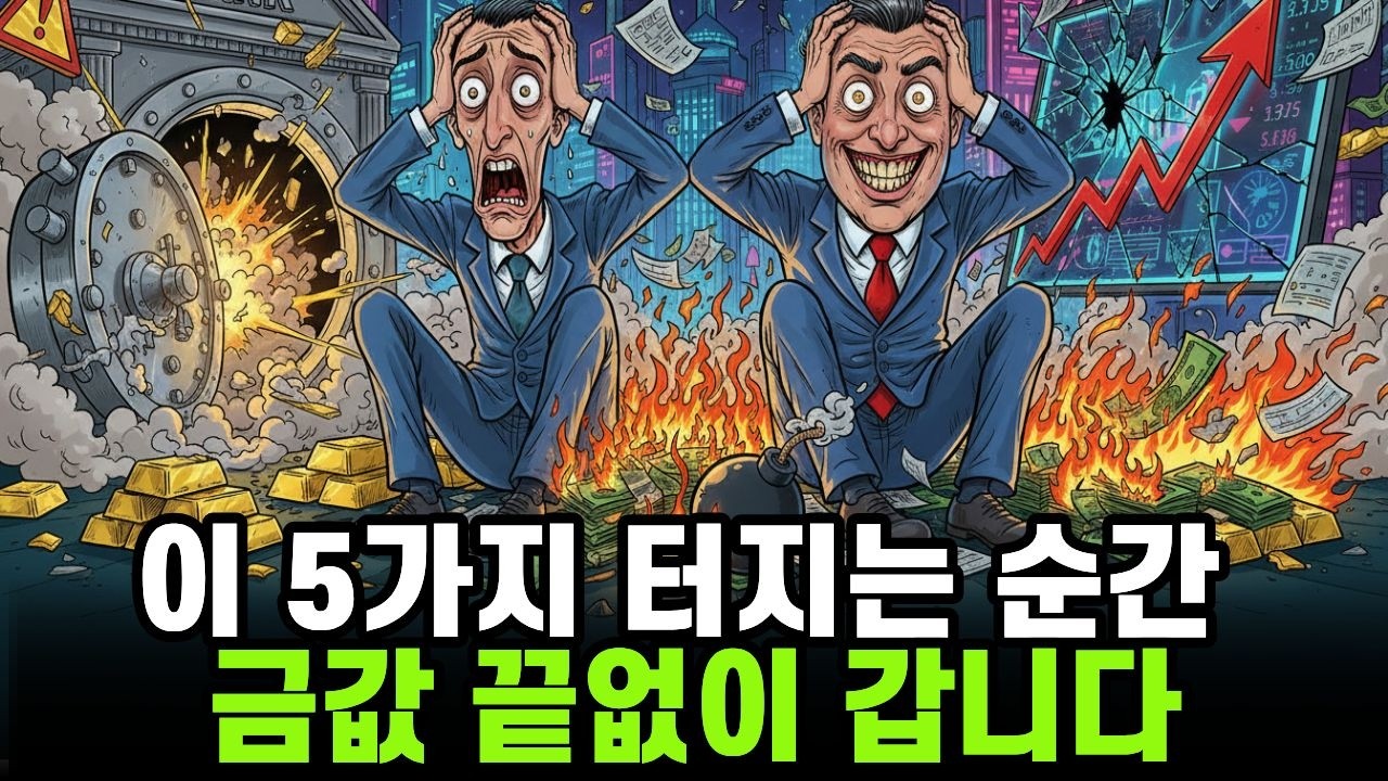 “중앙은행은 이미 알고 있었습니다” 전 세계가 금을 쓸어담는 진짜 이유