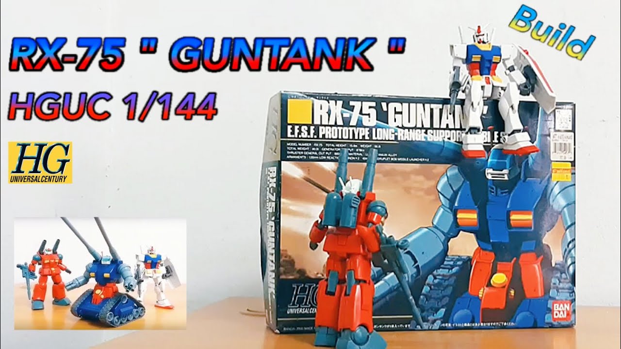 RX-75 ' GUNTANK ' hguc 1/144 #gundam #gunpla #hguc