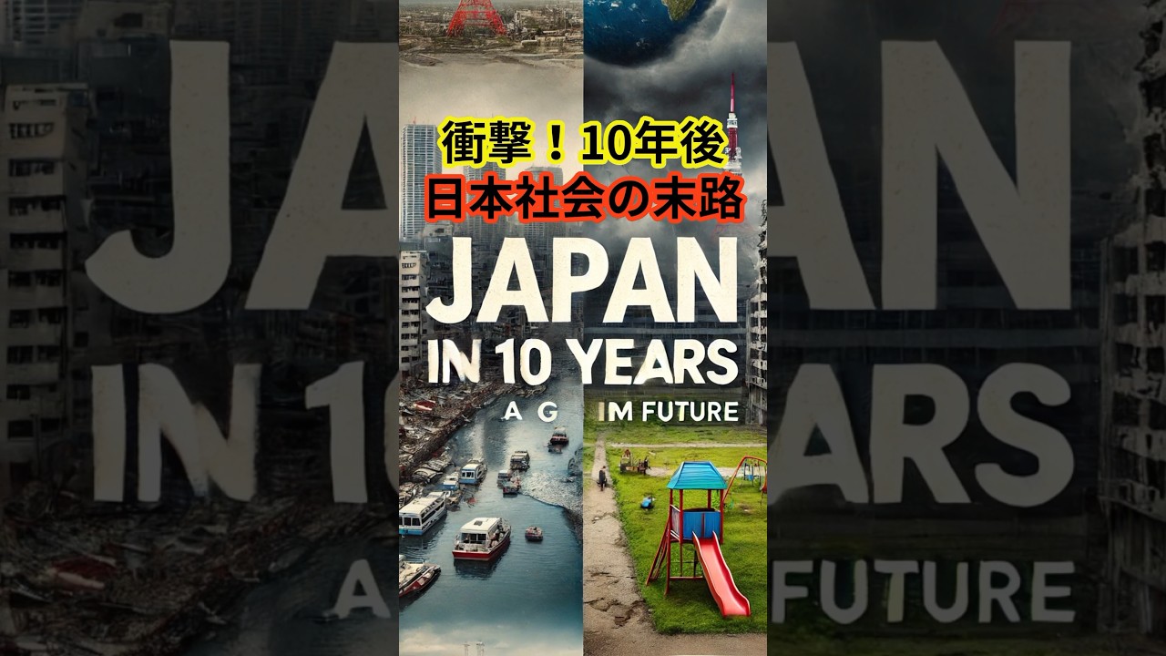 衝撃！【AI未来予測】10年後の日本社会の末路 #日本 #japan #ai #未来