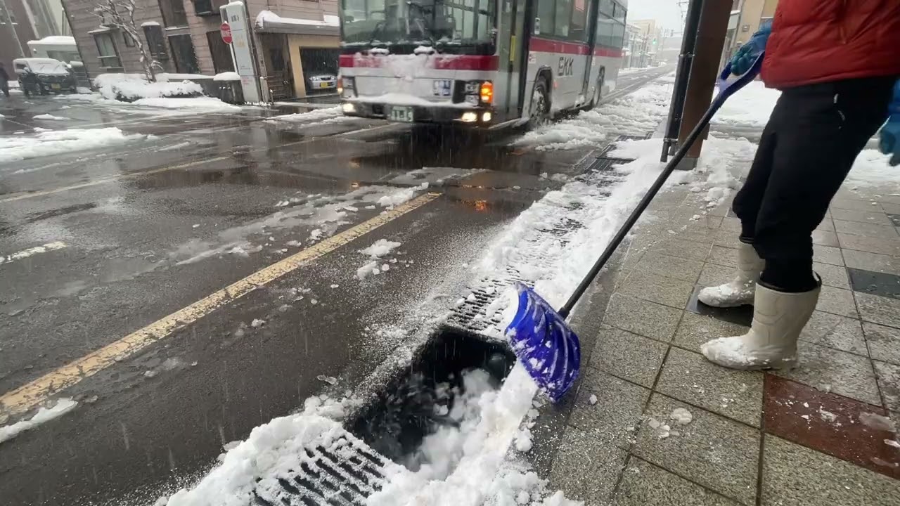 令和8年1月21日　まだ雪少ないでが、これから積もりそう