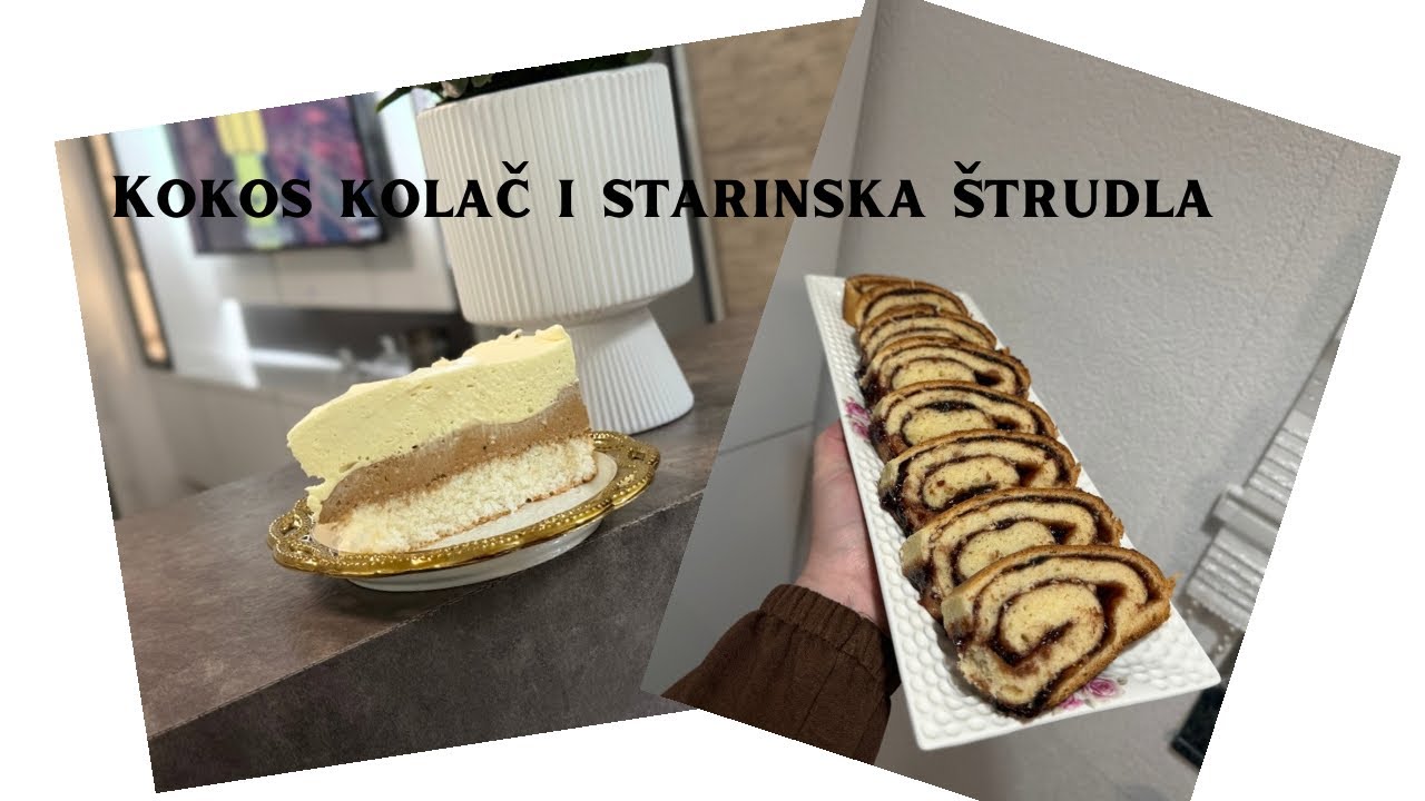 Ovaj kokos kolač i starinska štrudla NESTANU ODMAH 😍
